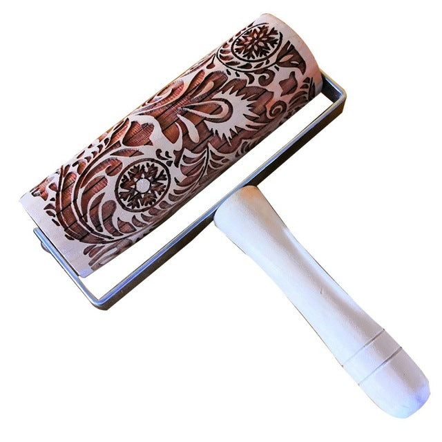 EMBOSSED HOLIDAY ROLLING PINS - Christmas Ornament